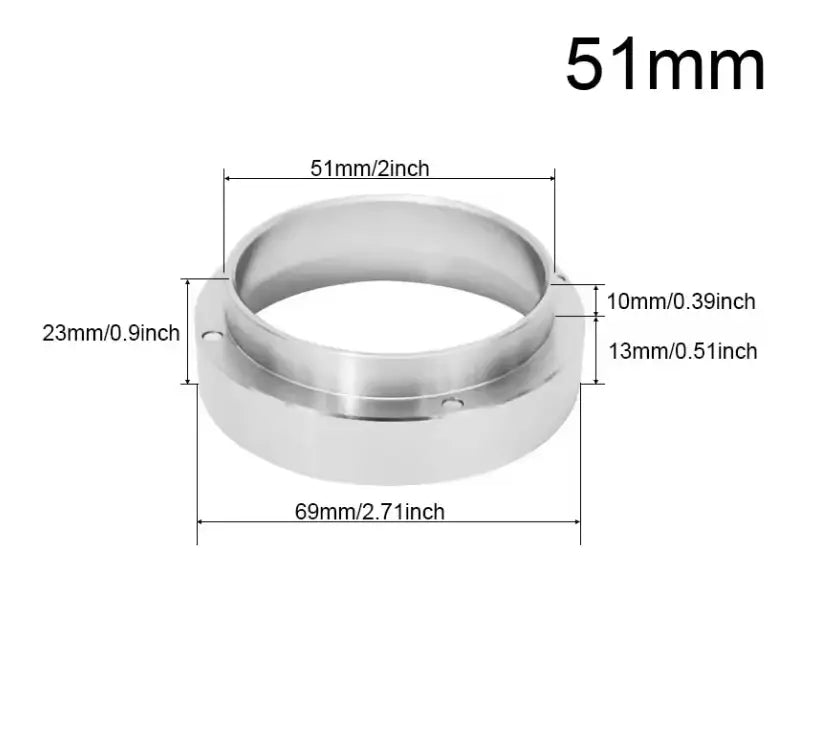 ESPRESSO PORTAFILTERS DOSING RING FOR 51mm, 53mm,58mm