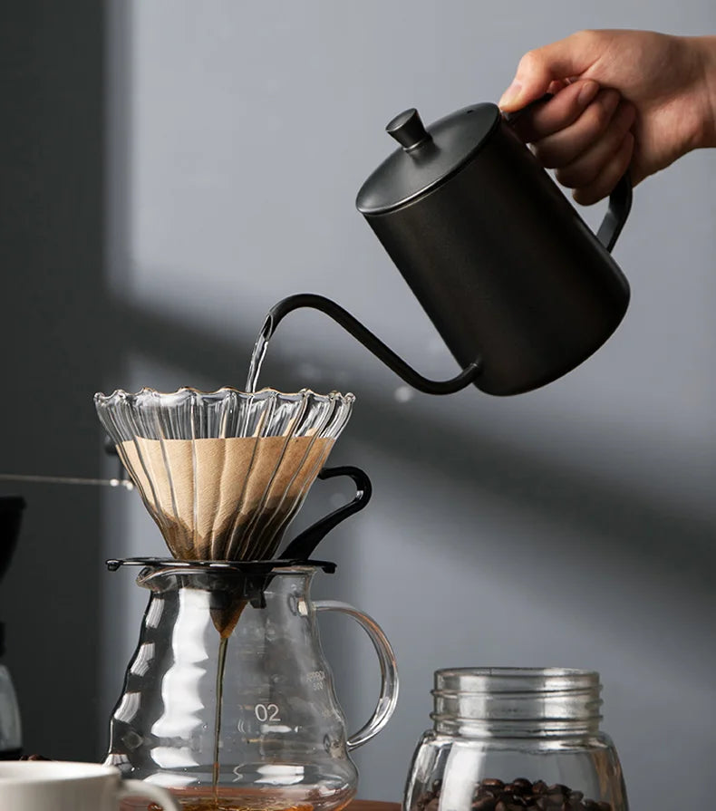 Premium Gooseneck kettle - Black