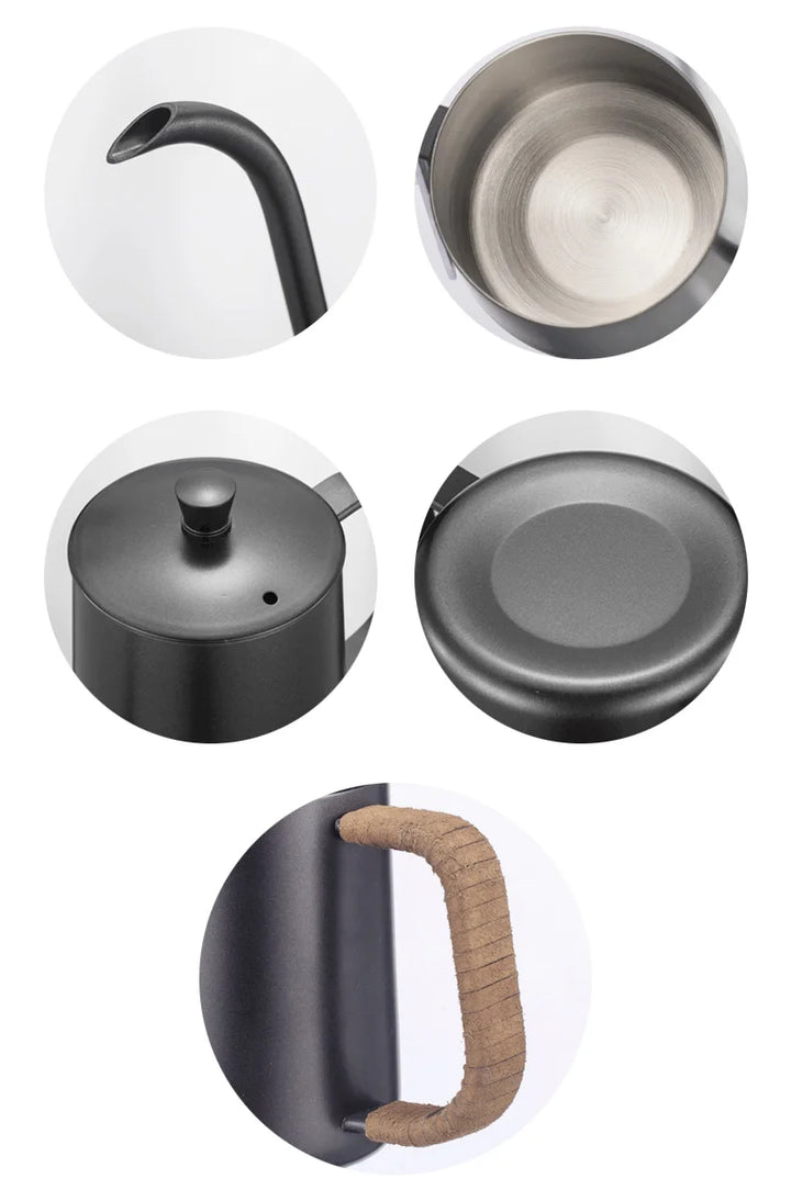 Premium Gooseneck kettle - Black