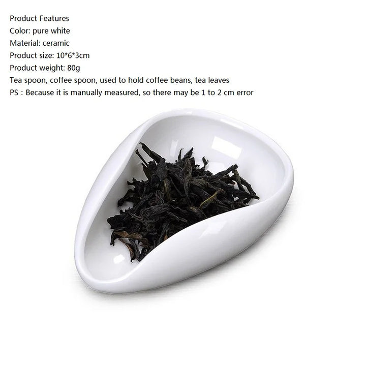 BEANS DOSING TRAYS PURE WHITE PORCELAIN