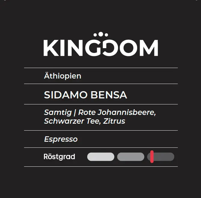 ETHIOPIA SIDAMO  ESPRESSO
