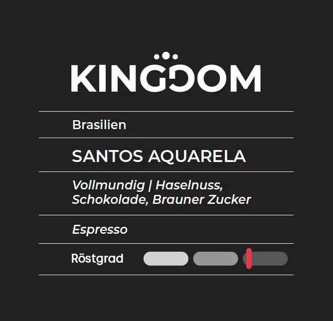 BRAZIL SANTOS AQUARELA ESPRESSO