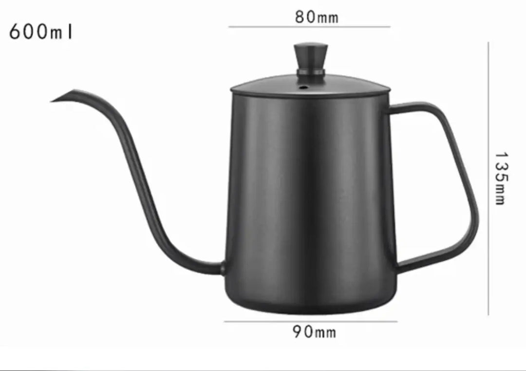 Premium Gooseneck Wasserkocher – Schwarz
