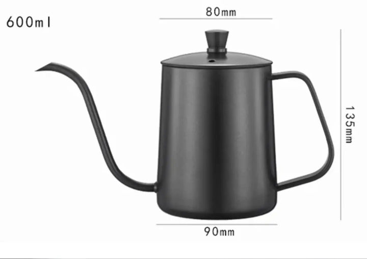 Premium Gooseneck Wasserkocher – Schwarz