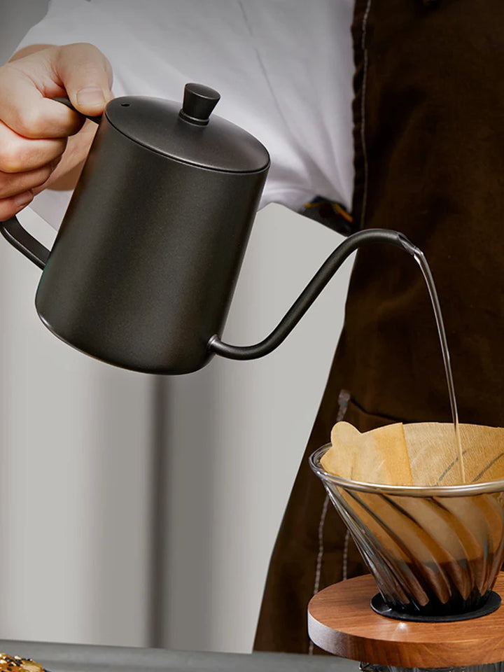 Premium Gooseneck Wasserkocher – Schwarz