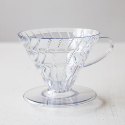 HARIO V60 CLEAR PLASTIC DRIPPER