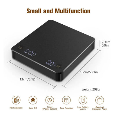 BLACK BASIC COFFEE SCALE