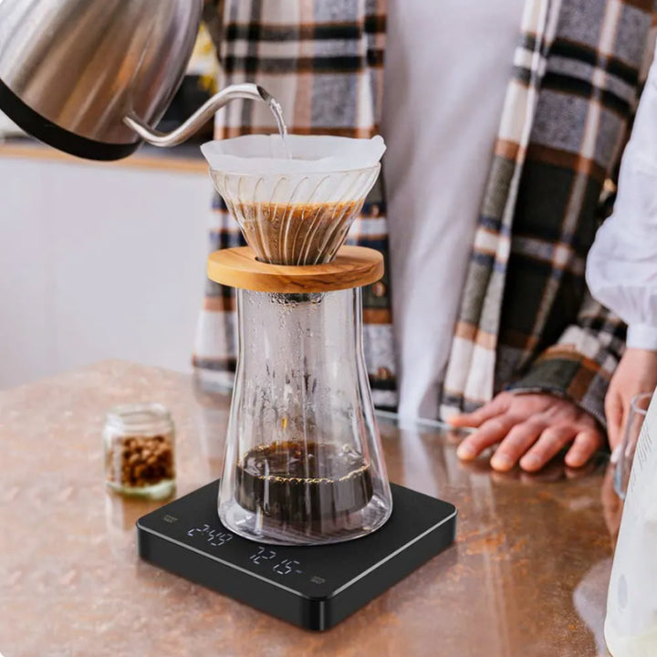 SCHWARZE BASIC-KAFFEEWAAGE